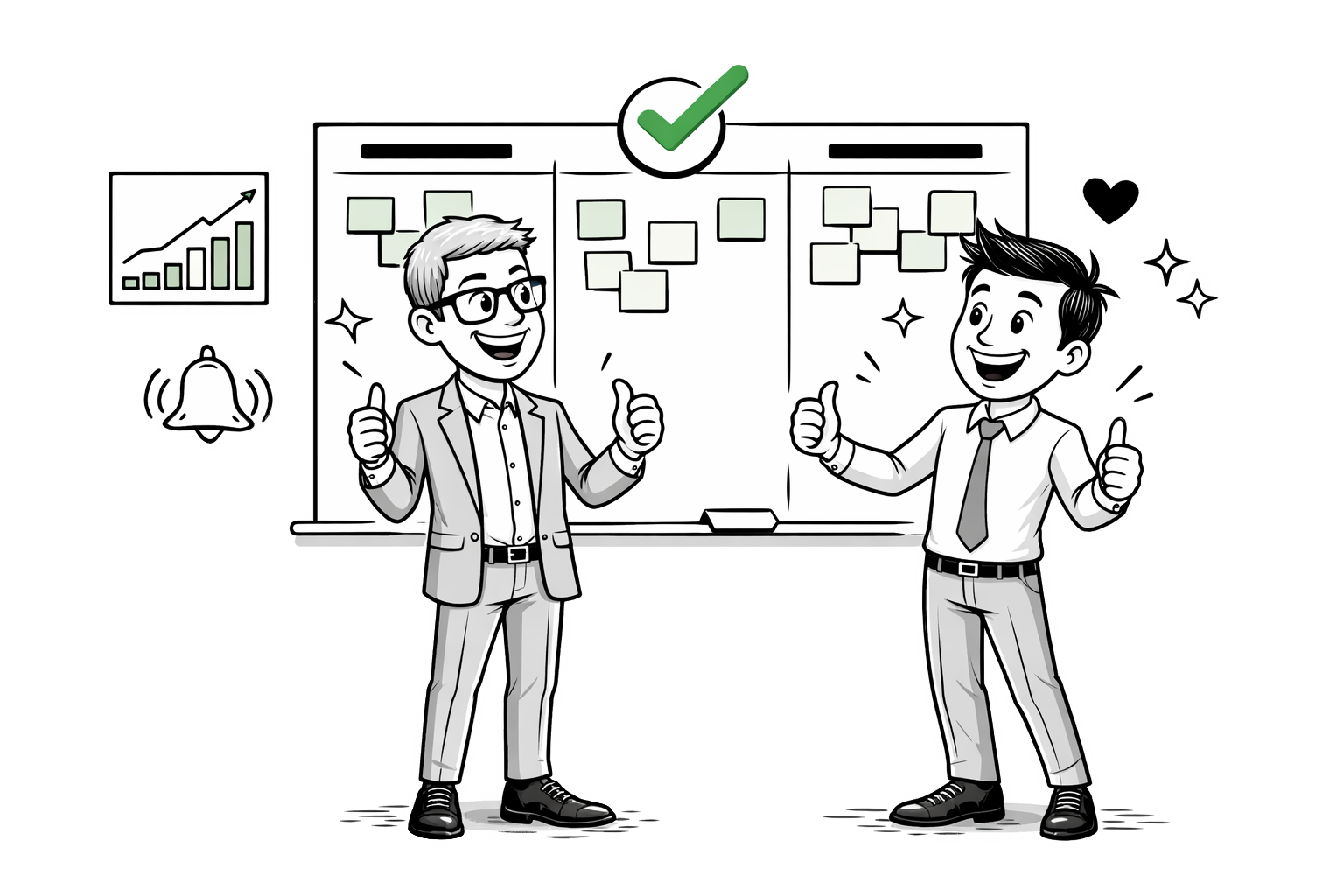 Başarıya ulaşmış yazılım ekibi